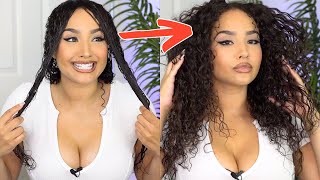 Curly Hair Routine: Perfect curls that smell AMAZING🤩 & last ALL day w/ volume!