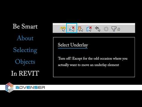 Be Smart About Selecting Objects in Revit