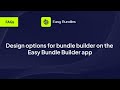 Easy Bundle Builder Templates Guide