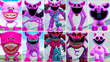 EVOLUTION OF ALL NEW PICKY PIGGY SMILING CRITTERS POPPY PLAYTIME CHAPTER 3 In Garry