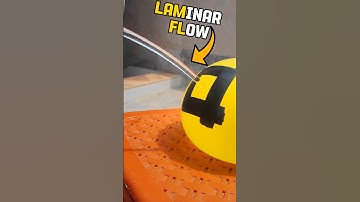Laminar flow at home with a balloon #shorts #ashortaday #viral