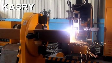 8 aixs big diameter for rectangular pipe cutting and bevelling