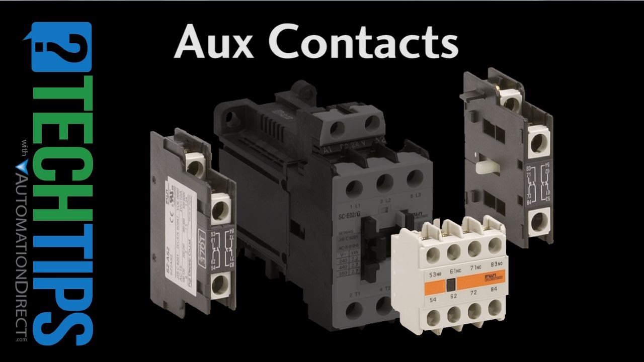 Contactor Auxiliary Contact Numbering