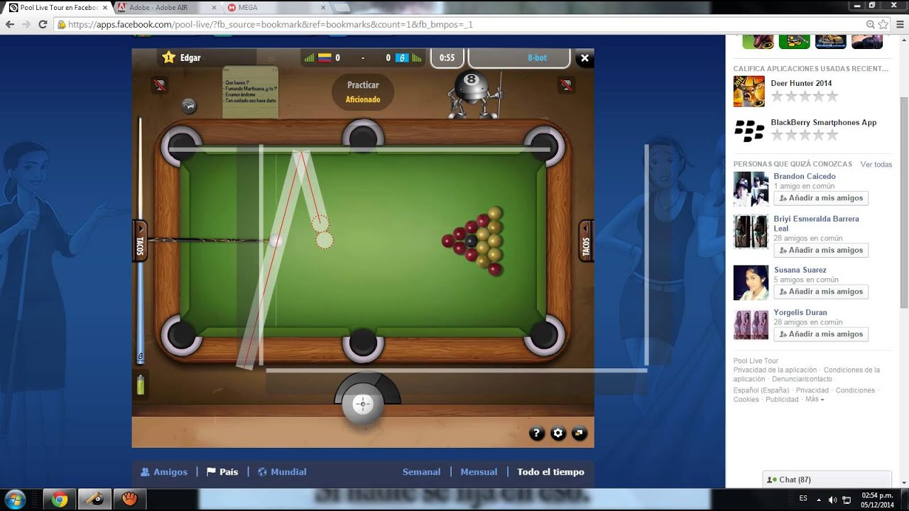 como descargar y usar 8 ball ruler - YouTube