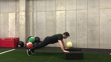 Depth Drop Push-Ups