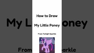 My Little Poney Drawing Tutorial #mlp #drawing #tutorial #cute #realistic