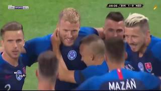 ملخص مباراة هولندا و سلوفاكيا 1-1  -  مباراة مجنونة - استعدادات لكاس العالم 2018