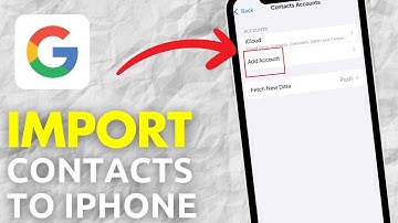 How To Import Google Contacts To iPhone | Sync Gmail Contacts To iPhone (Full Tutorial)