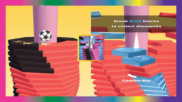Helix Stack Jump: All Levels Complete Gameplay Level 1-9999 All Level (iOS, Android)