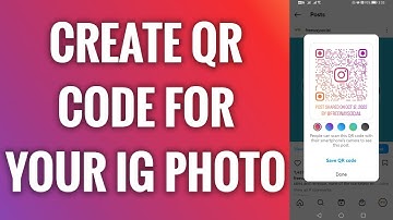 How To Create QR Code For Your Instagram Photo