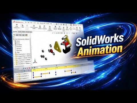 SolidWorks Animation Basics – Animation Wizard (Beginner Guide)