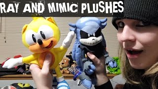 Ray the Flying Squirrel and Mimic the Octopus Plushes Unboxing and Review! (Sonic the Hedgehog)