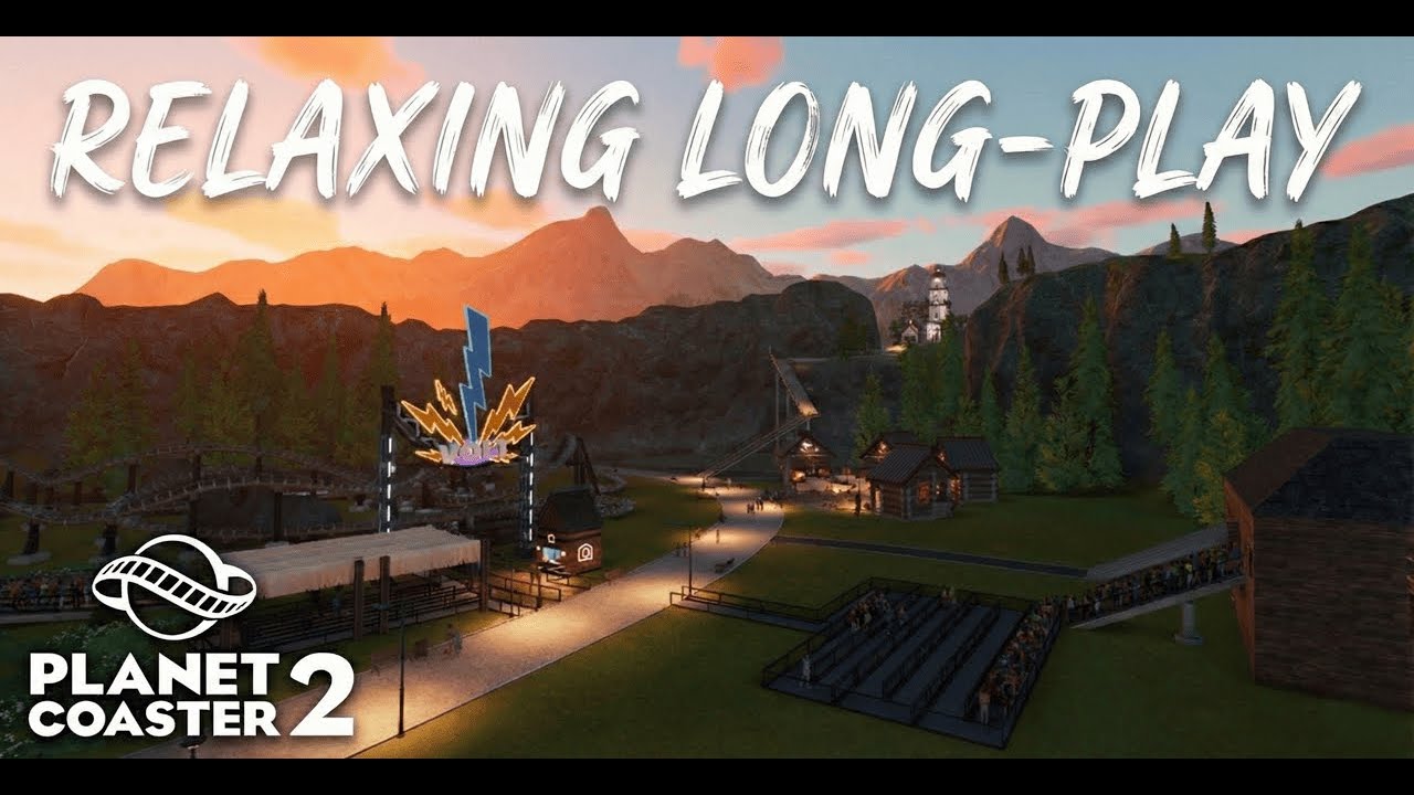 Planet Coaster 2 Relaxing Long-play | Expanding the Wilderness Escape Park | Sit Back & Relax
