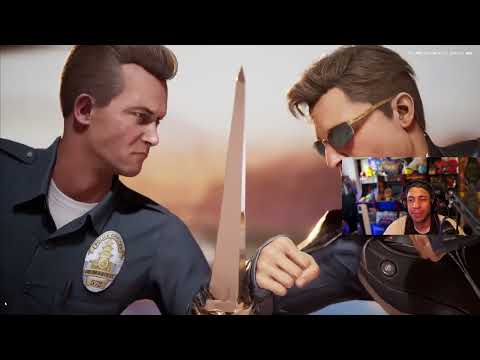 Mortal Kombat 1 T-1000 reaction