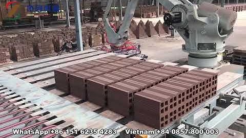 Xiechuang Machinery Yaskawa robot stacking on pallet