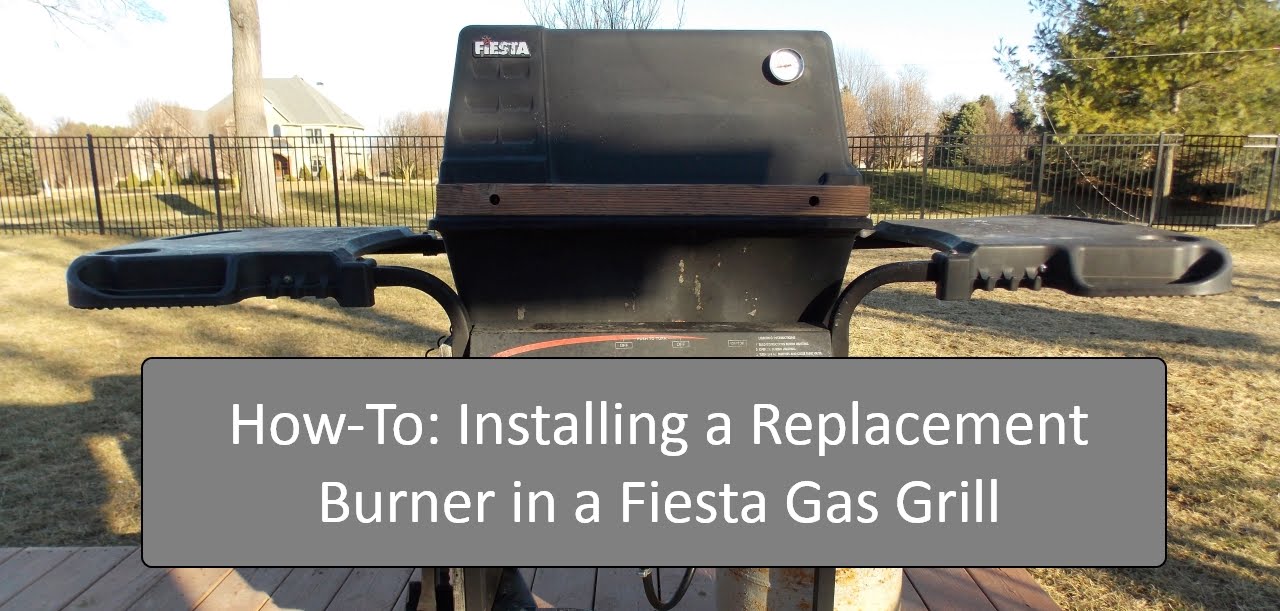 HowTo Replace a burner in a gas grill YouTube