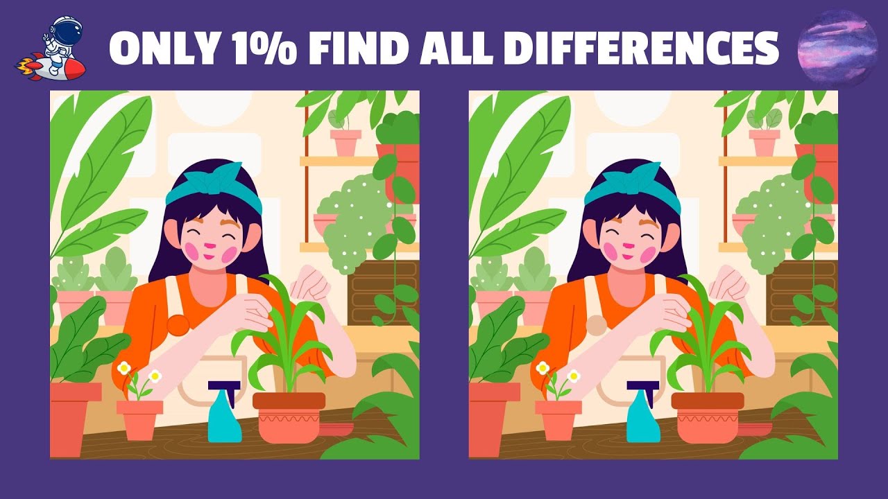 Spot The Difference: Can You Find Them All? [Find The Difference #13 ...
