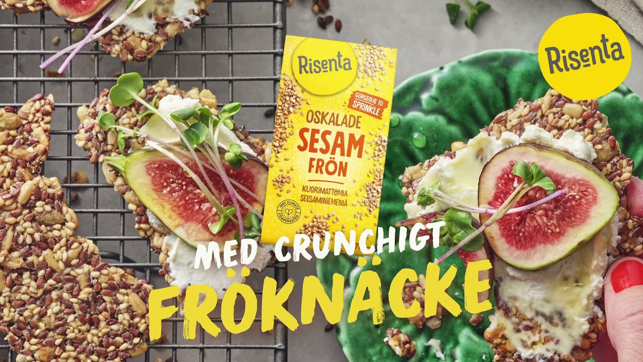 Risenta - Toppa frullen med sesamfrön