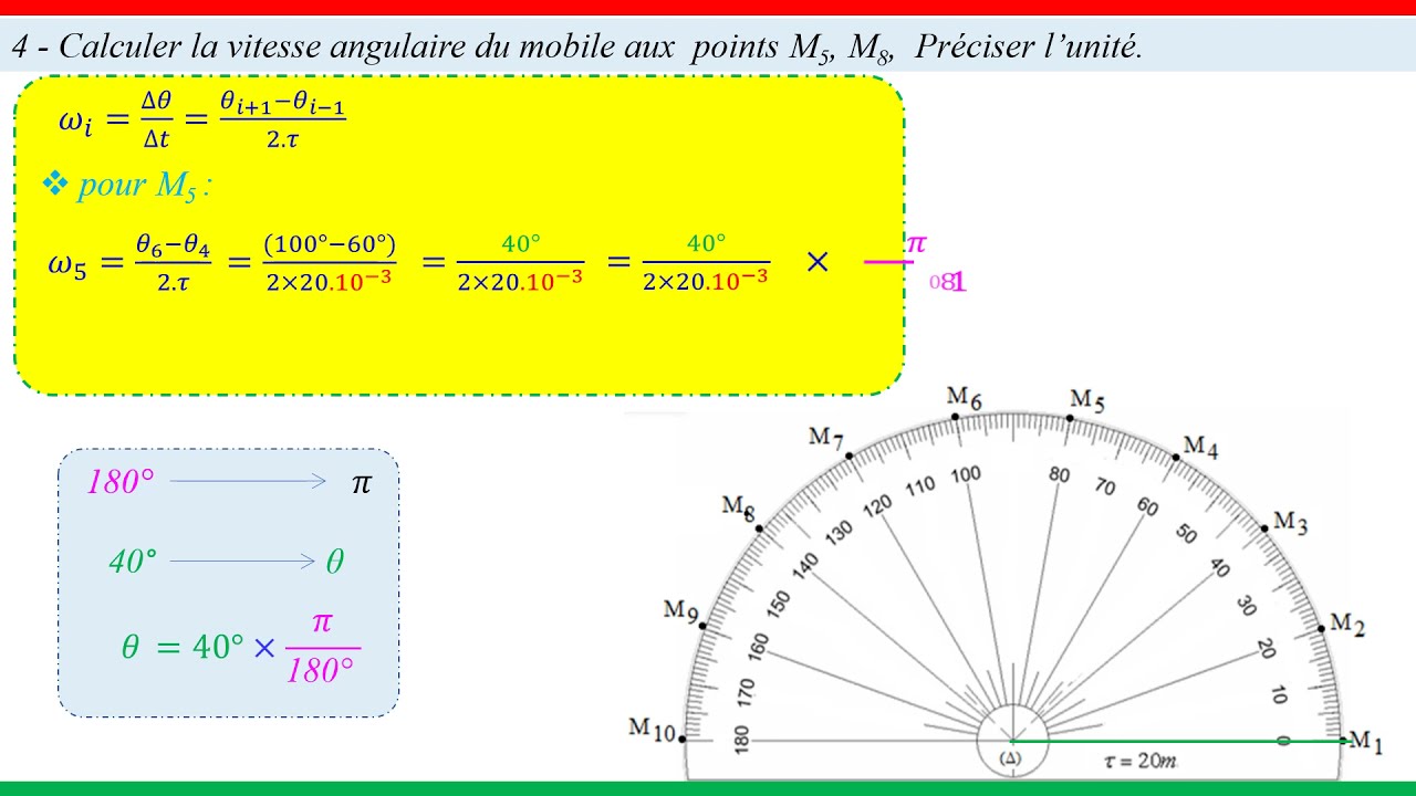 exo01 Mouvement de rotation d’un solide autour d’un axe fixe