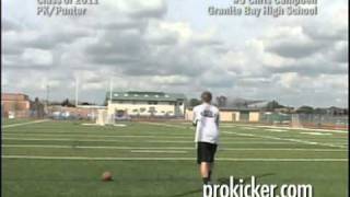 Chris Campbell  Prokicker.com Kicking / Punting Prospect for College Recruitment