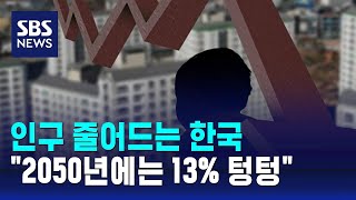 인구 줄어드는 한국…