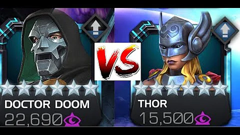 Buffed Rank 3 Jane vs Rank 4 Doom Damage Comparison