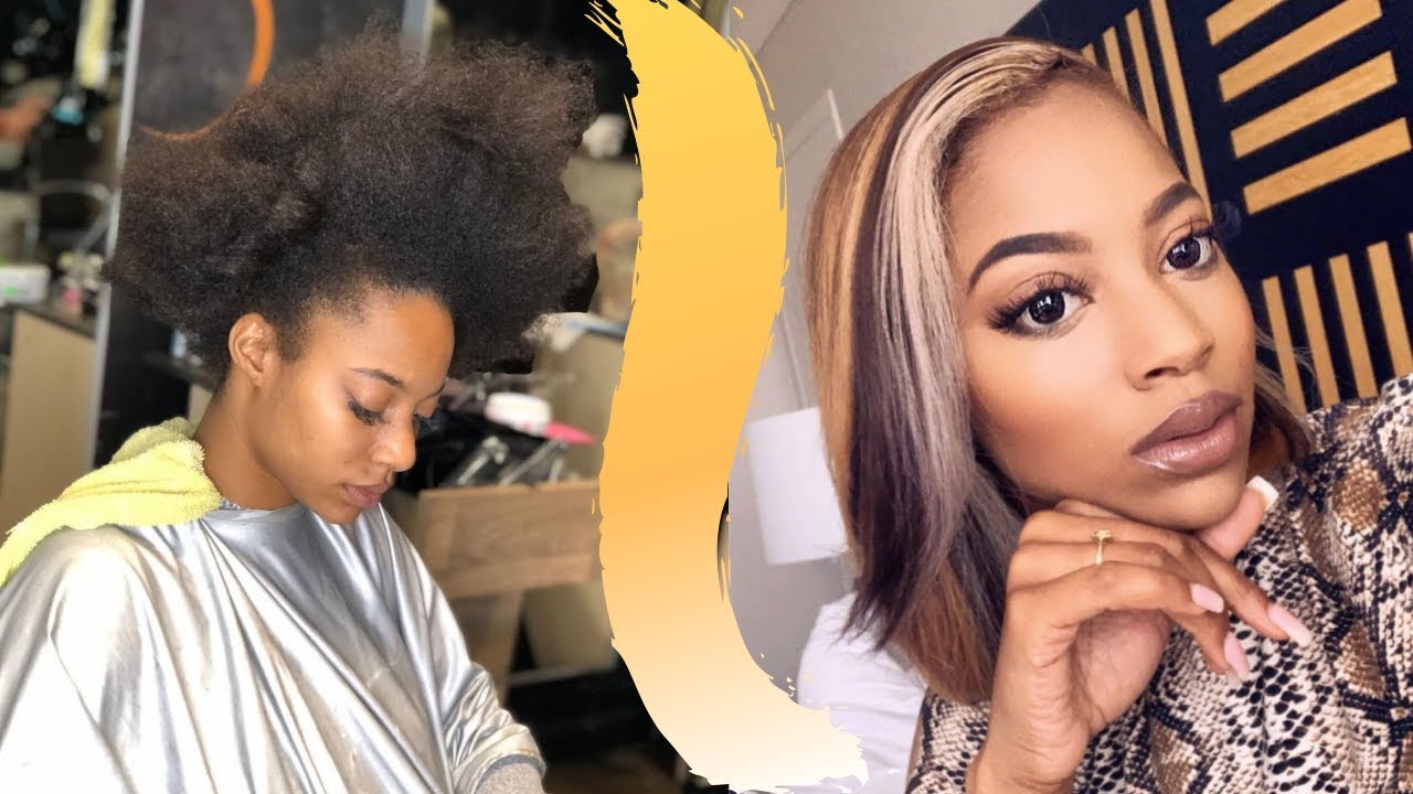 BLEACHING MY NATURAL HAIR ! The PERFECT blonde for summer ! YouTube