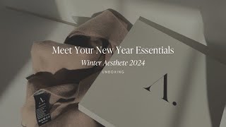 Unboxing Winter Essentials Cloth & Paper Aesthete Box