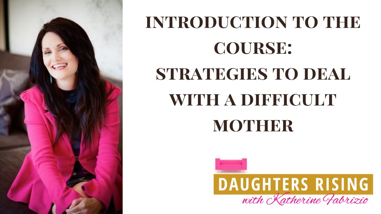 Introduction To The Video Course Strategies For Dealing With Your Introduction to the video course strategies for dealing with your
