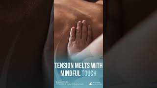 Reconnection starts with stillness... and tension melts with mindful touch. 💆‍♀️🌿