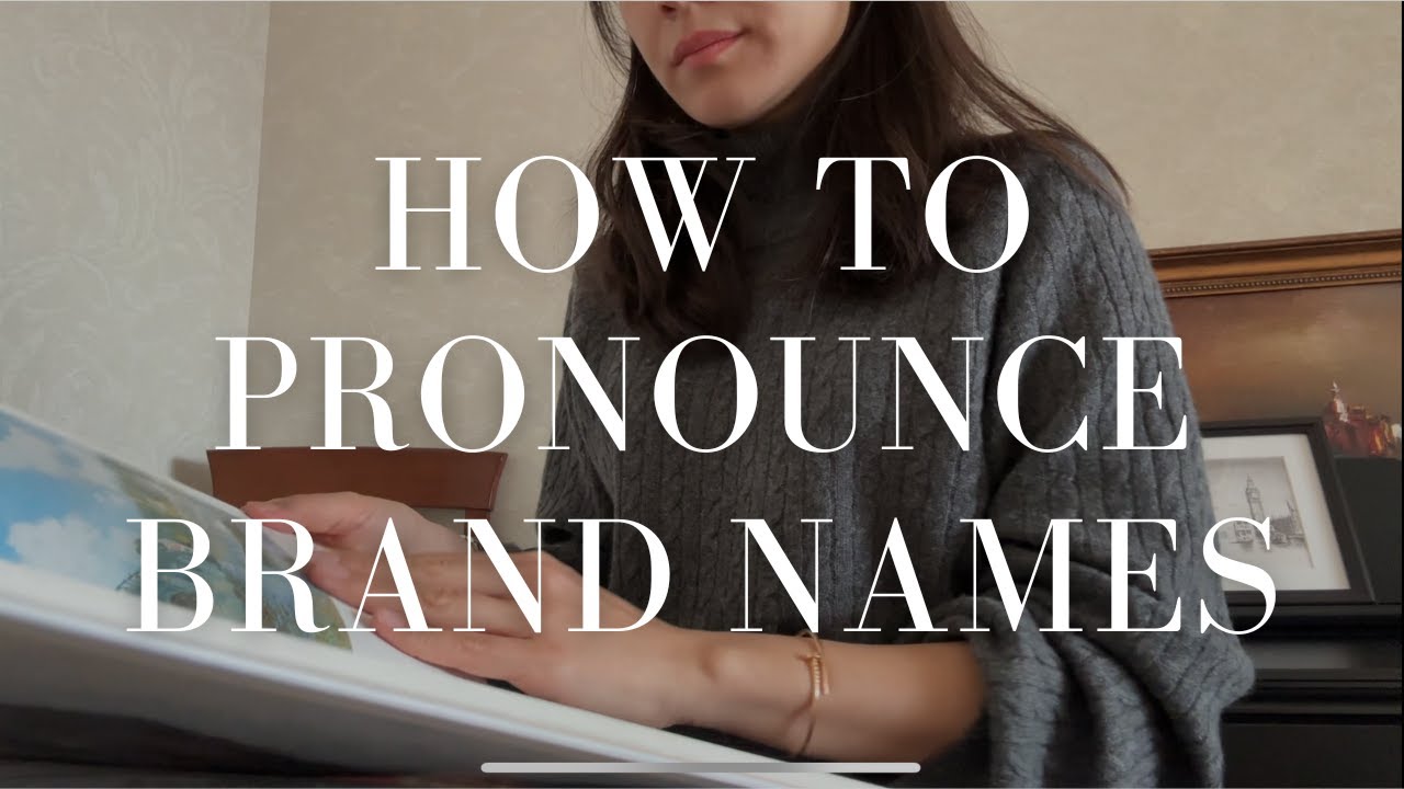 HOW TO PRONOUNCE BRAND NAMES CORRECTLY How CEOs pronounce these brand names YouTube