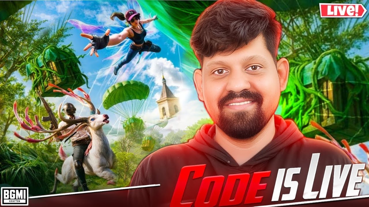 BGMI LIVE TODAY 🔴 | CODE GAMING YT | CODE IS LIVE BGMI - YouTube