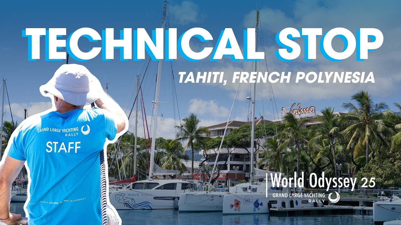 ⁣World Odyssey 25 in Tahiti | Technical support throughout the rally 🌴