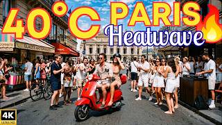 First Day of Summer in Paris 🔥 40°C Heatwave and Fête de la Musique Took Over