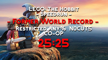 LEGO: The Hobbit - Former WR - Restricted Any% CO-OP - N0CUT5 - in 25:25 RTA with Toasterity