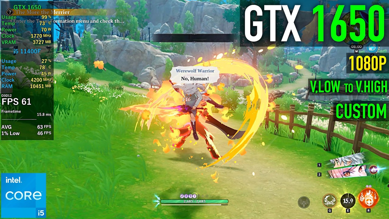 (´∀｀)ページ GTX 1650 - The Seven Deadly Sins: Origin - 1080p Very Low to Very