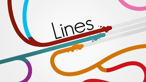 Lines  - Physics Drawing Puzzle Game - Trailer