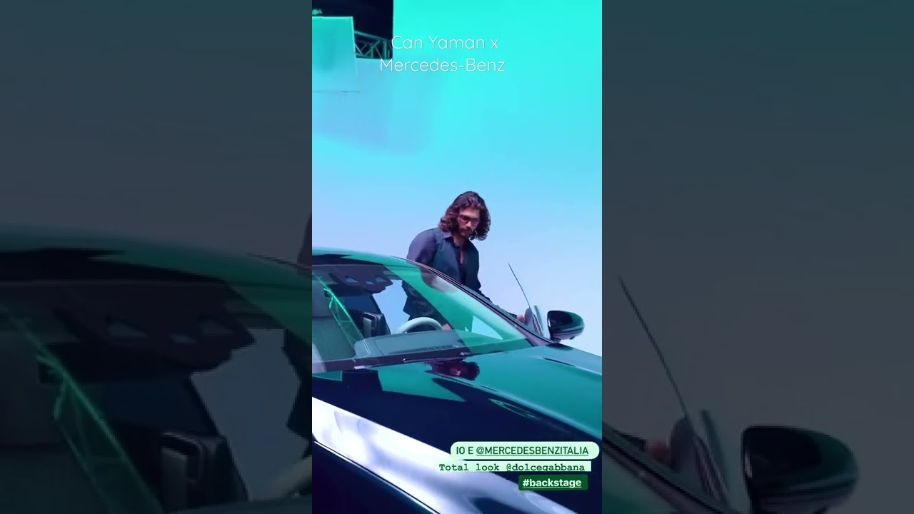 Can Yaman per Mercedes-Benz 💎
