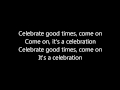 Miniature de la vidéo de la chanson Celebration