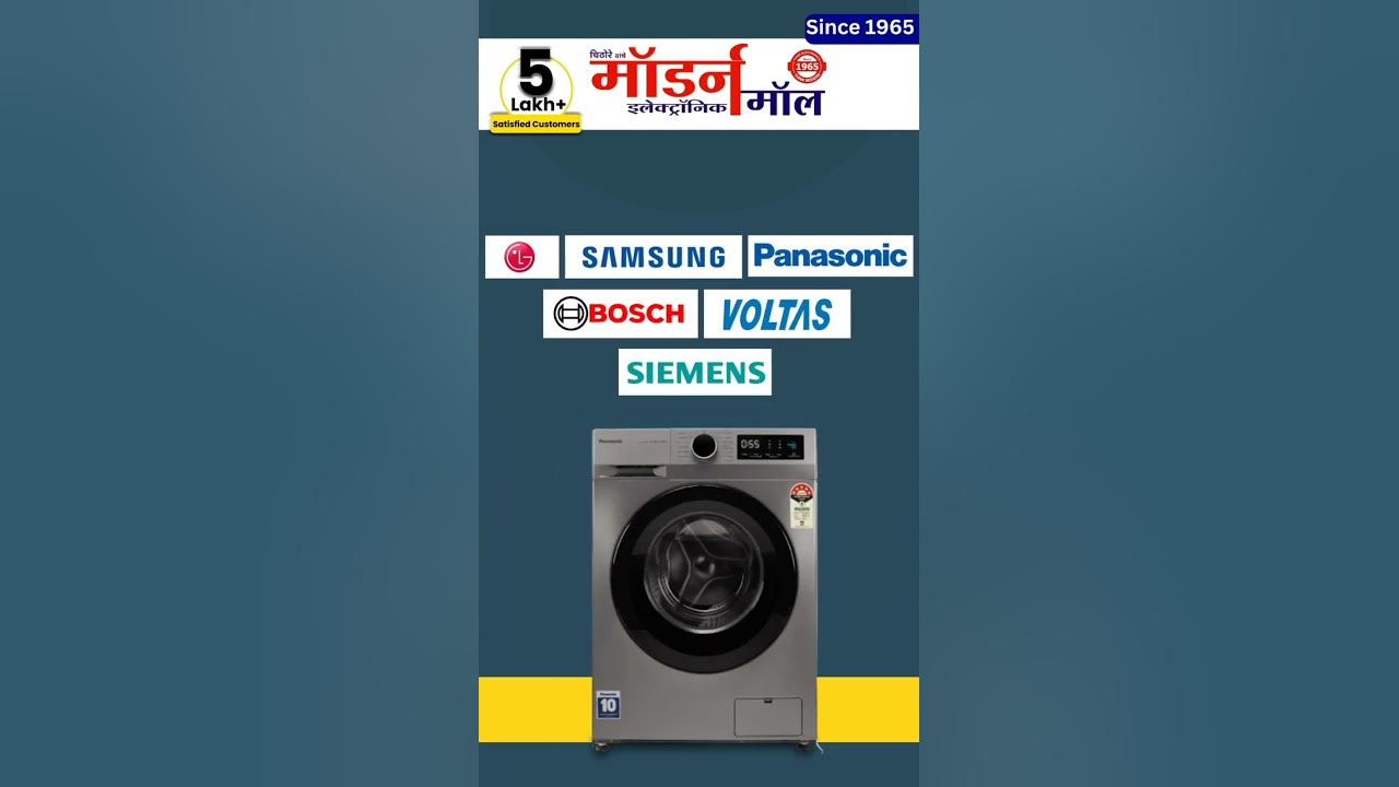 Modern's Biggest Washing Machine Display Modern Electronic Mall YouTube