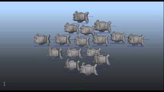 bread fish school loop secondary animation test