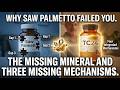 Why Standard Saw Palmetto Failed You — The Missing Mineral Older Men Need