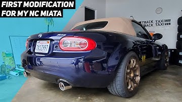 First Mod for My NC Miata: Goodwin Super Q Exhaust Upgrade!