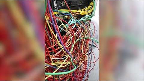 Data cabinet tidy service