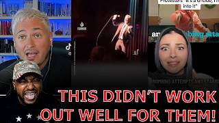 Leftist Protestors LOSE THEIR MINDS Over Jerry Seinfield Doing Trump Dance While Calling Him Racist!