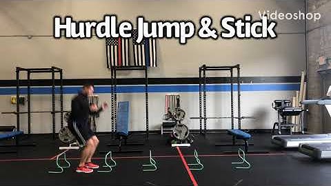 Hurdle Jump and Stick