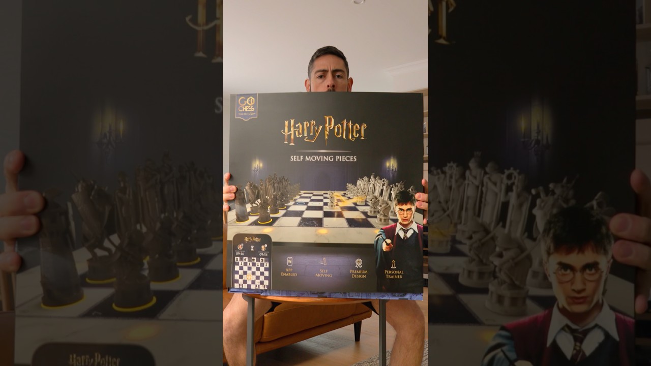 Unboxing Real Wizard Chess @go.particula #gift #wizardchezz #harrypotter