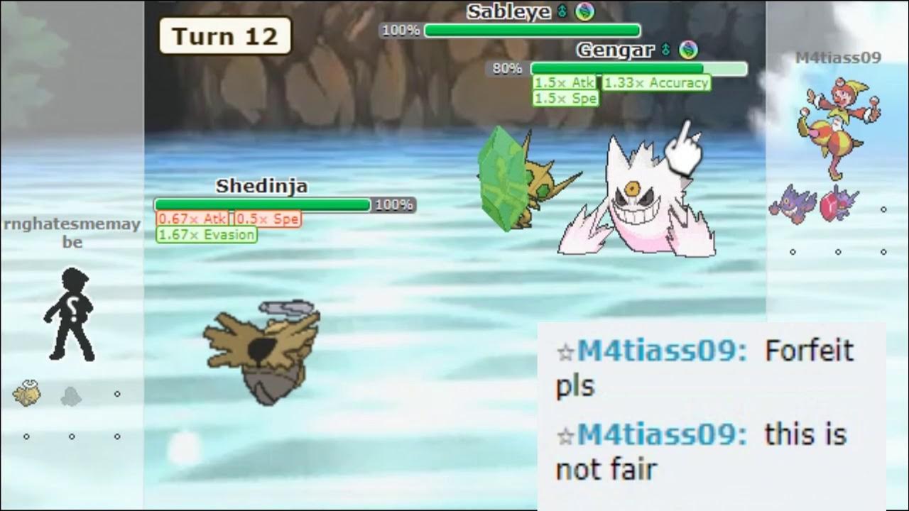 Luckiest Sturdy Shedinja in Metronome Battle Pokemon Showdown! YouTube