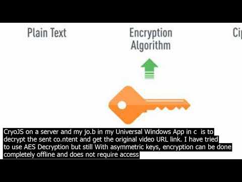 Cryojs asymmetric encryption null  in this type of di