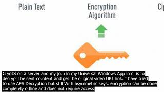 Cryojs asymmetric encryption null  in this type of di